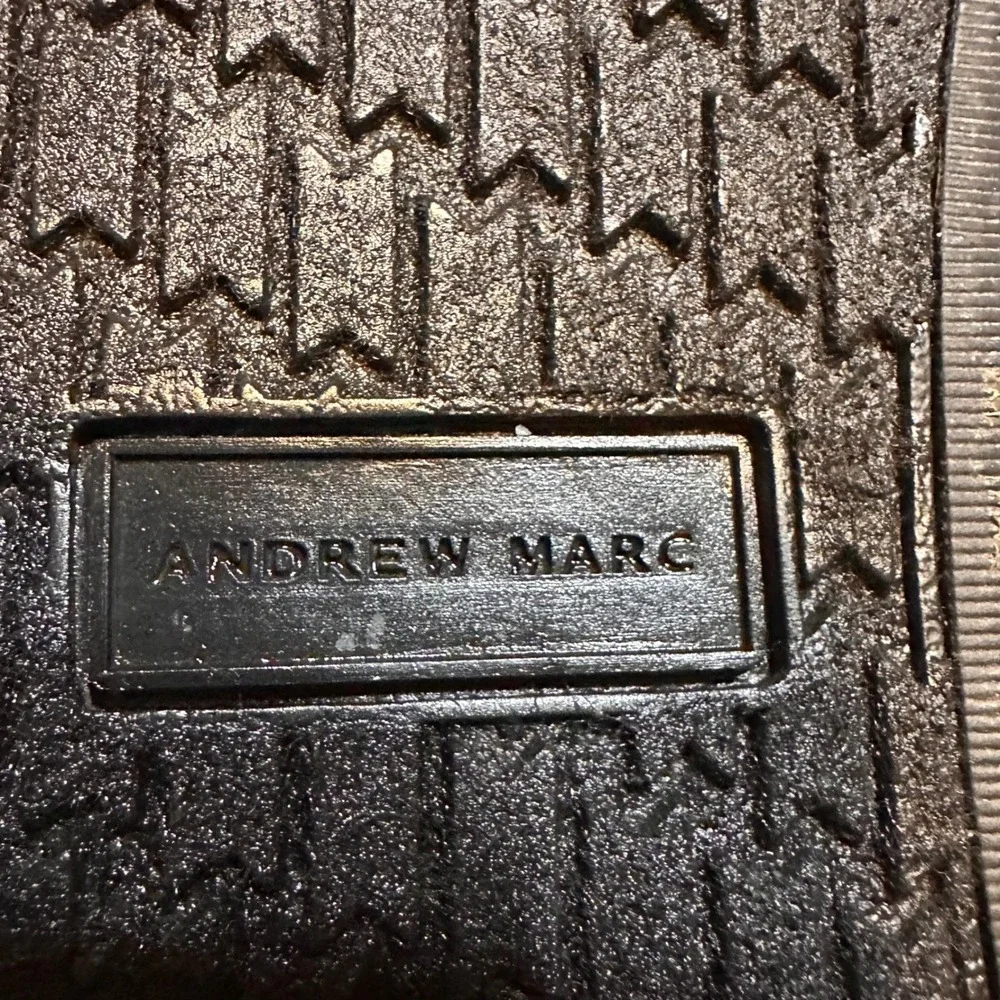 Andrew Marc Reade Textile Chukka Fashion Sneakers Charcoal Mens 10‎